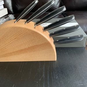 Berkel Set of 6 Knives with block